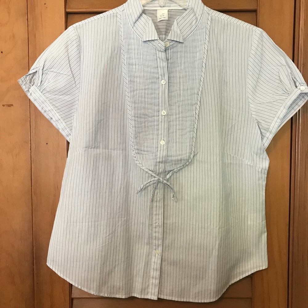 J.CREW Short Sleeve Striped Top